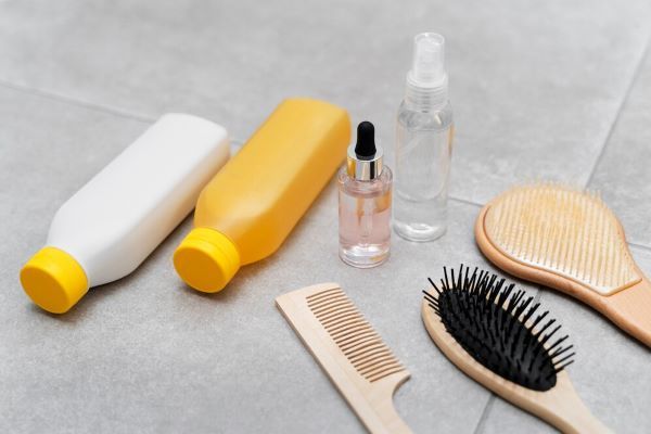Prodotti per la cura dei capelli.