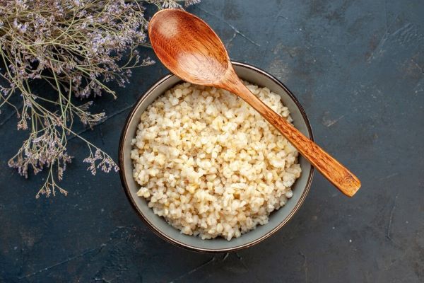 Ciotola di quinoa cotta