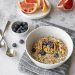 Composizione creativa del cibo per la colazione.