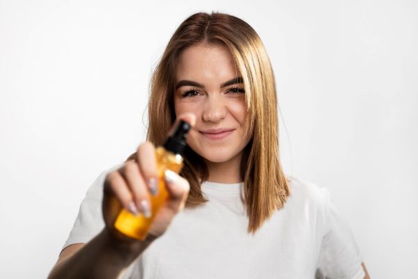 Bellissimi capelli trattati alla cheratina