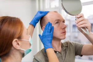 uomo-che-si-guarda-allo-specchio-mentre-viene-esaminato-da-un-medico
